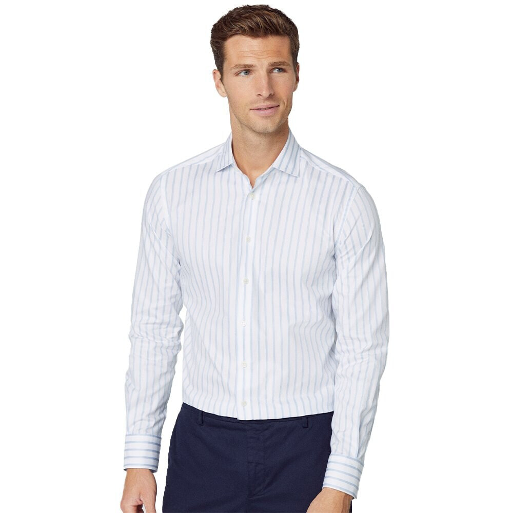 HACKETT Fine Melange Long Sleeve Shirt