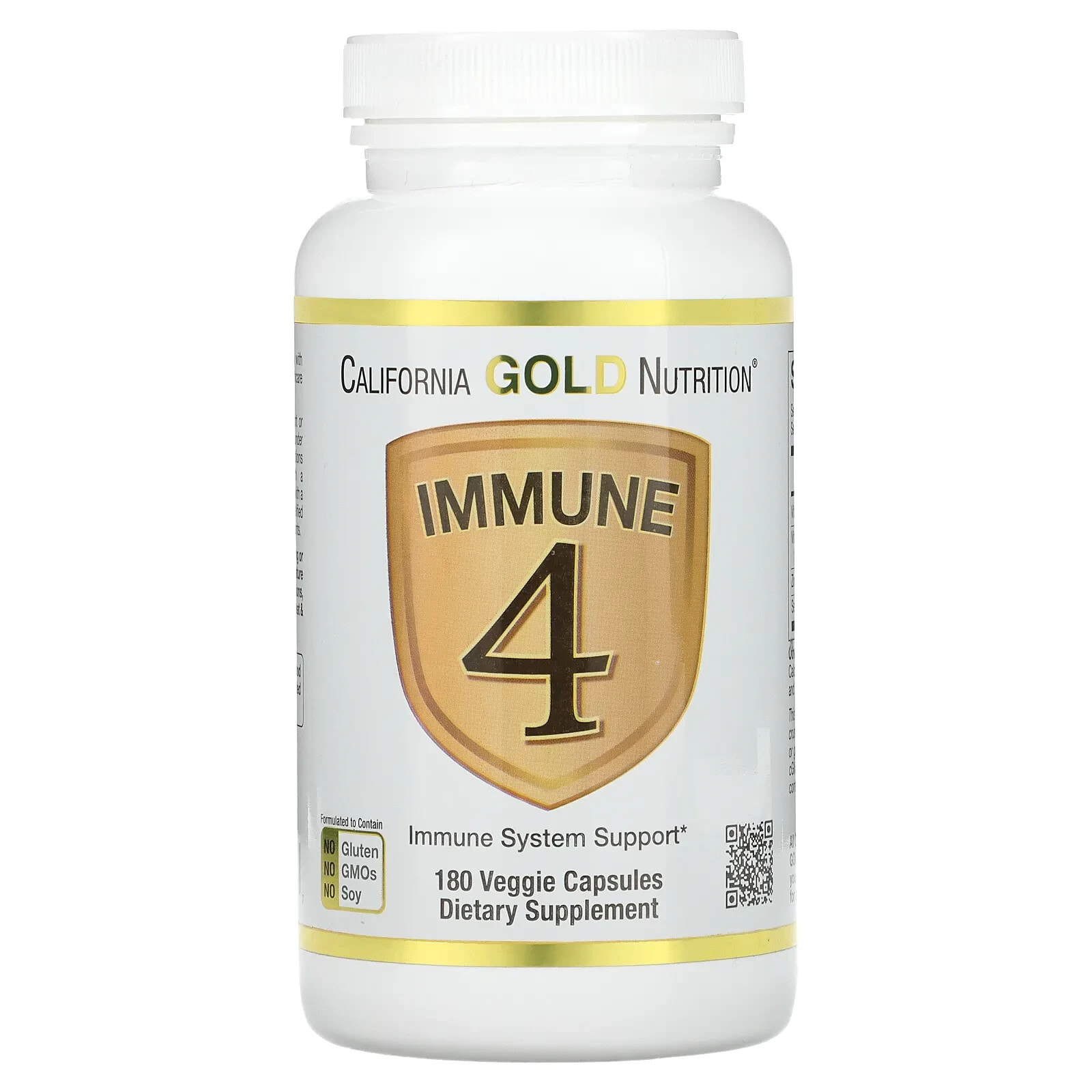 Immune 4, Immune System Support, 60 Veggie Capsules
