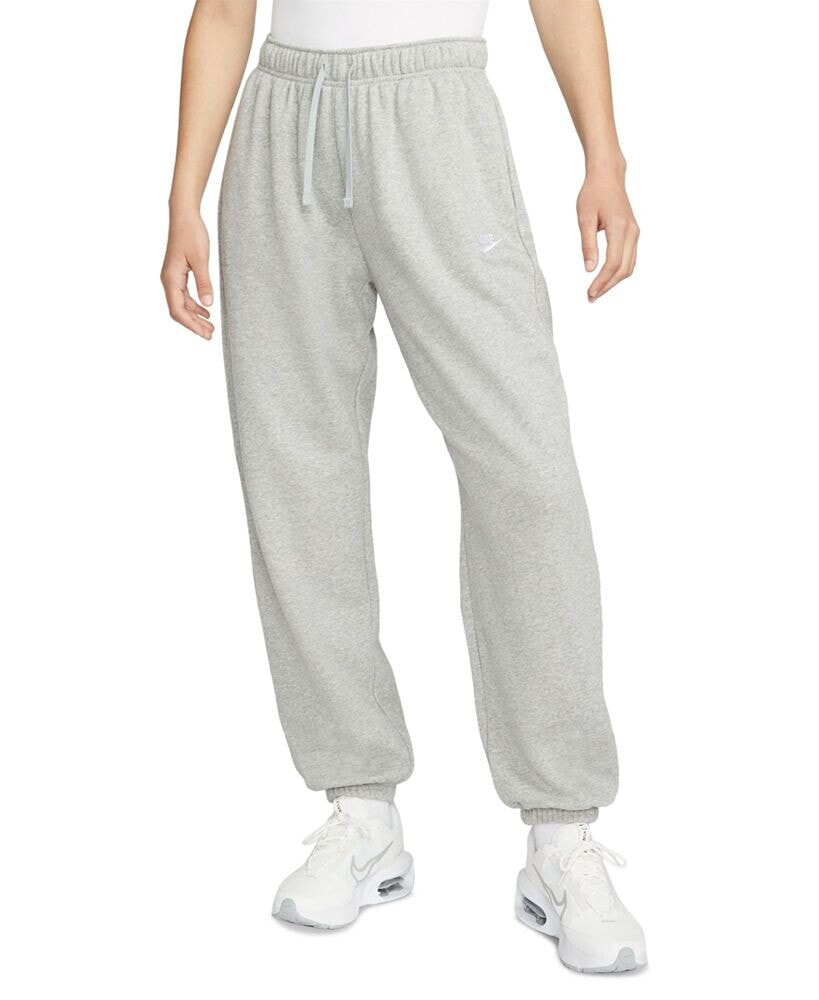 Nike women's Sportswear Club Fleece Mid-Rise Oversized Sweatpants