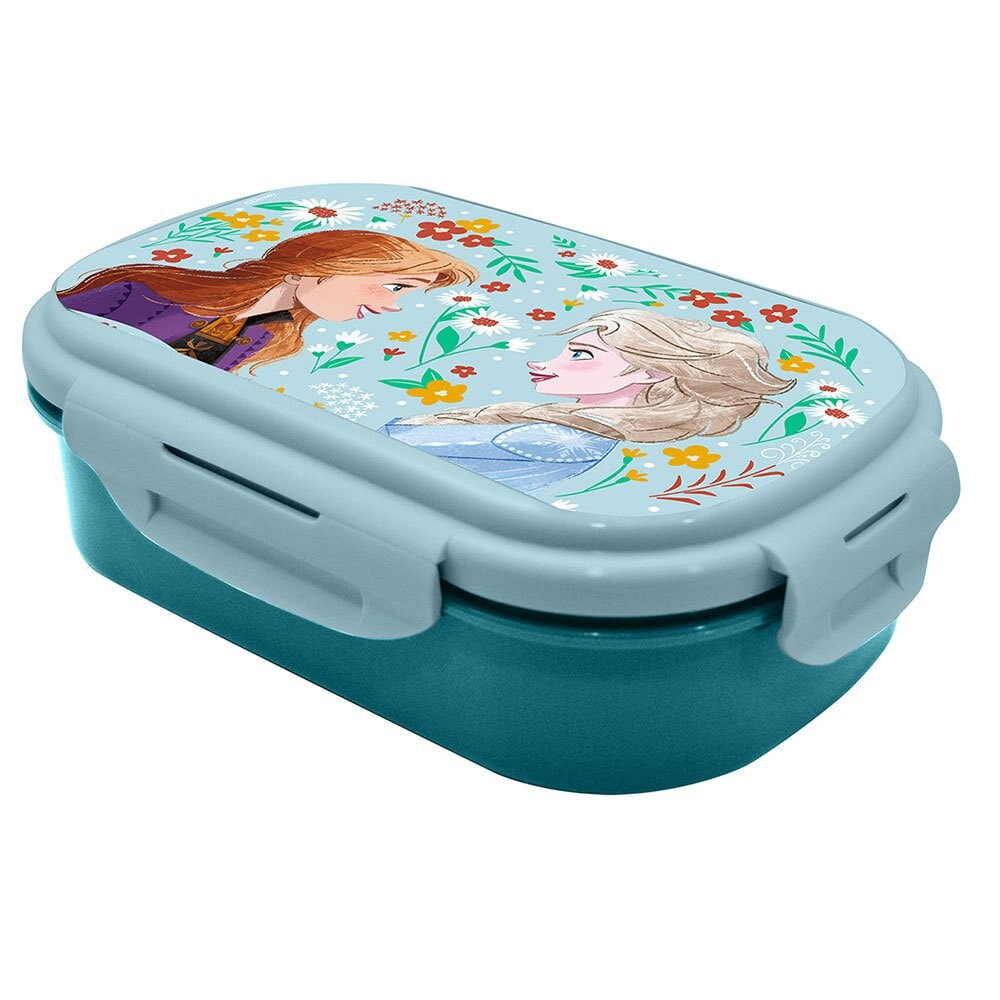 FROZEN Rectangular Lunch Box With Cutlery