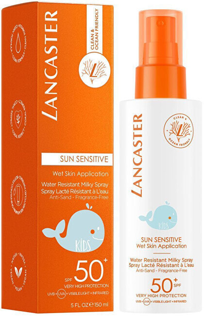 Children´s protective spray SPF 50+ Sun Sensi tiv e (Water Resist ant Milky Spray) 150 ml