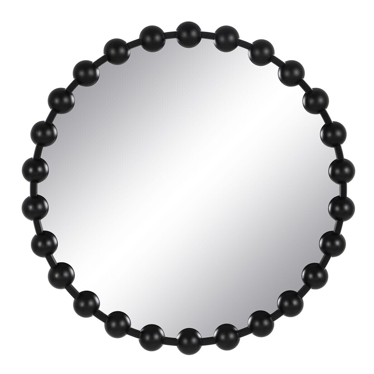 Настенное зеркало Чёрный Железо 63 x 4,5 x 63 cm