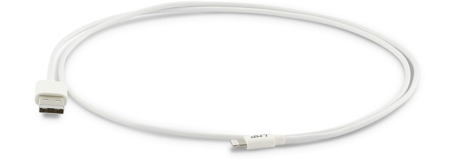 LMP 11760. Длина кабеля: 0,5 м, Разъем 1: Молния, Разъем 2: USB A. Количество в упаковке: 1 шт., Тип упаковки: Полиэтиленовый пакет