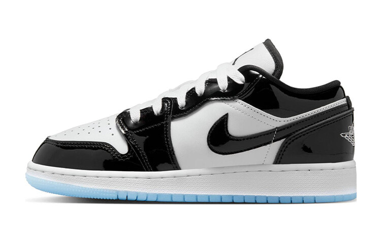 Jordan Air Jordan 1 Low SE Concord 全明星 黑白熊猫 低帮 复古篮球鞋 GS 黑白色 / Кроссовки Jordan Air Jordan 1 Low SE Concord GS DV1333-100