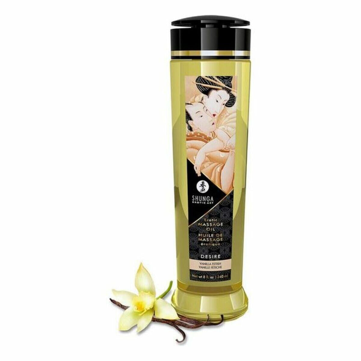 Erotic Massage Oil Shunga Desire Vanilla (240 ml)