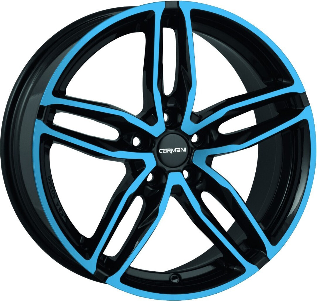 Колесный диск литой Carmani 13 Twinmax light blue polish 9x20 ET45 - LK5/114.3 ML72.6