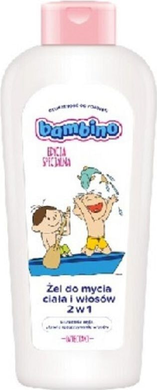 Bambino 2in1 body and hair washing gel for children and babies "Dzieciaki" - on a boat 400ml
