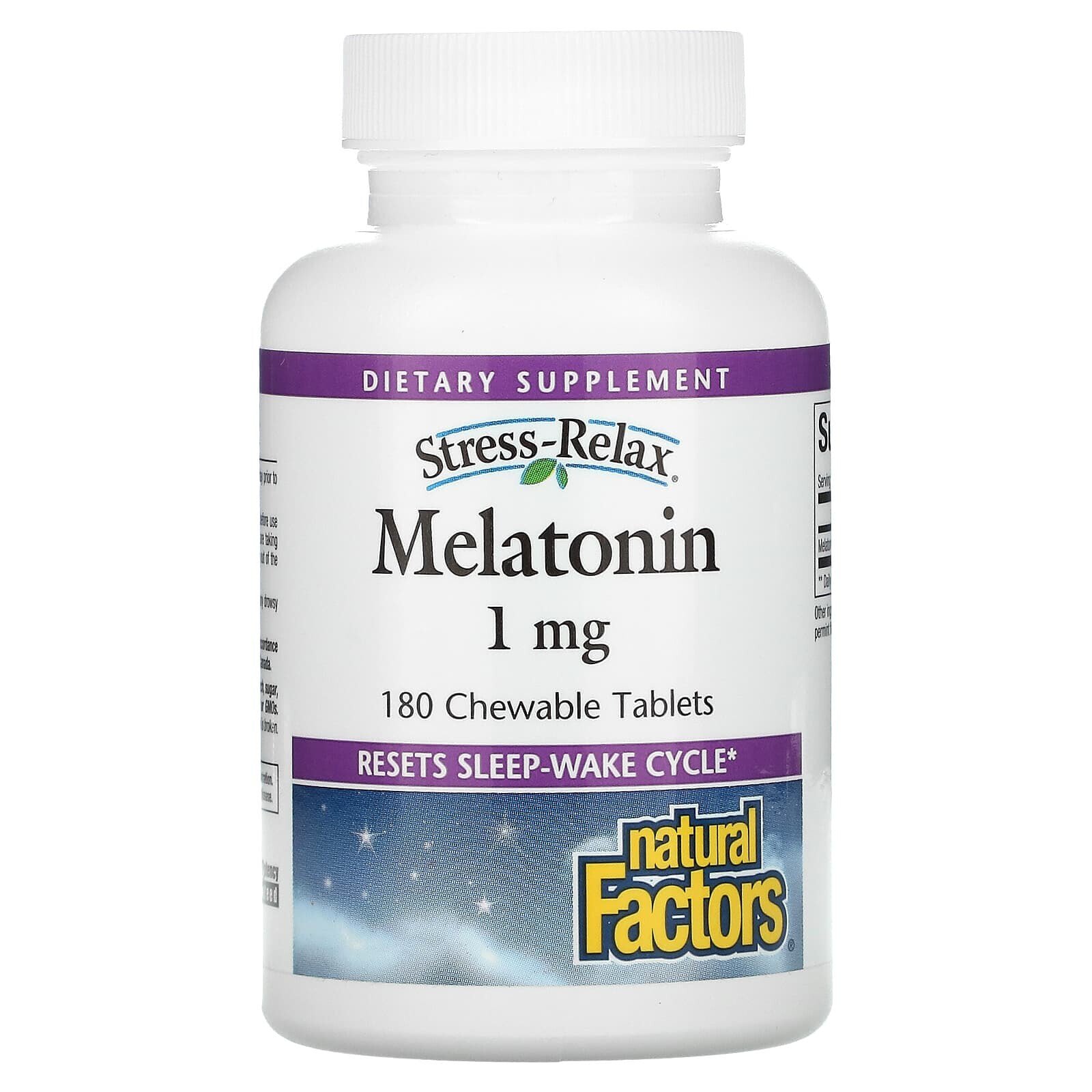 Stress-Relax®, Melatonin, 5 mg, 90 Chewable Tablets