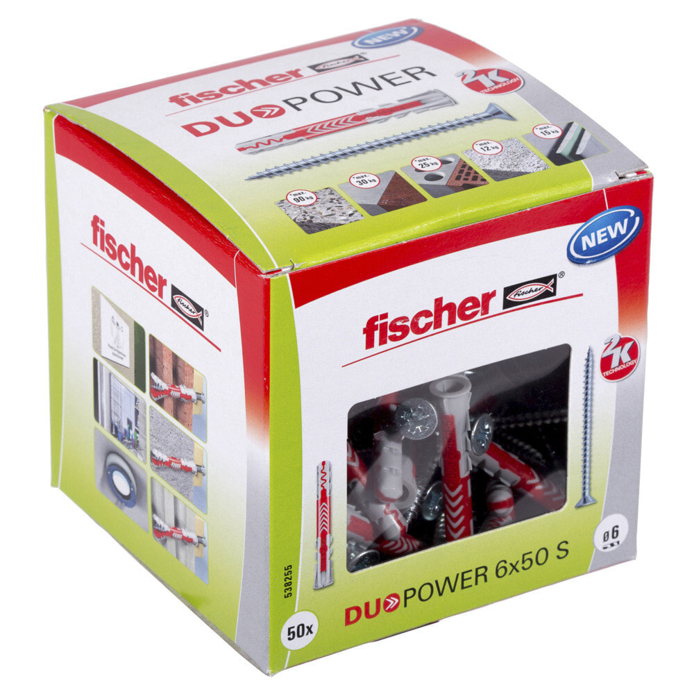 Fischer DUOPOWER 6 x 50 S LD 538255