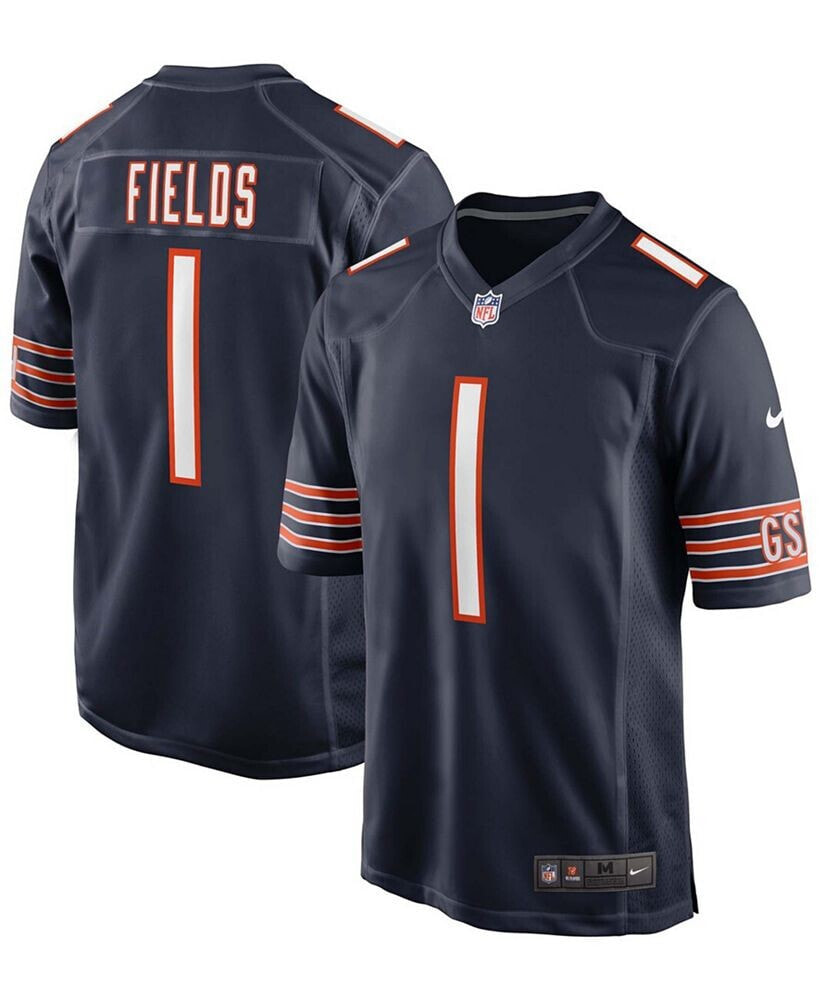Nike big Boys Justin Fields Navy Chicago Bears 2021 NFL Draft First Round Pick Game Jersey
