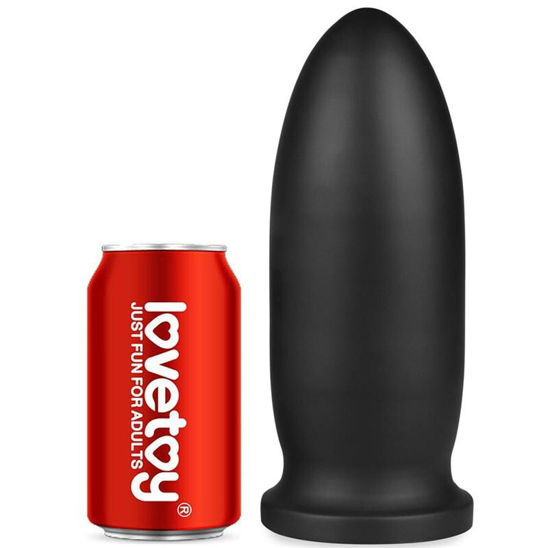 Плаг или анальная пробка LOVETOY Dildo King Sized Anal Bomber 9 Black