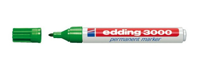 Edding 3000 перманентная маркер Зеленый 10 шт 4-3000004