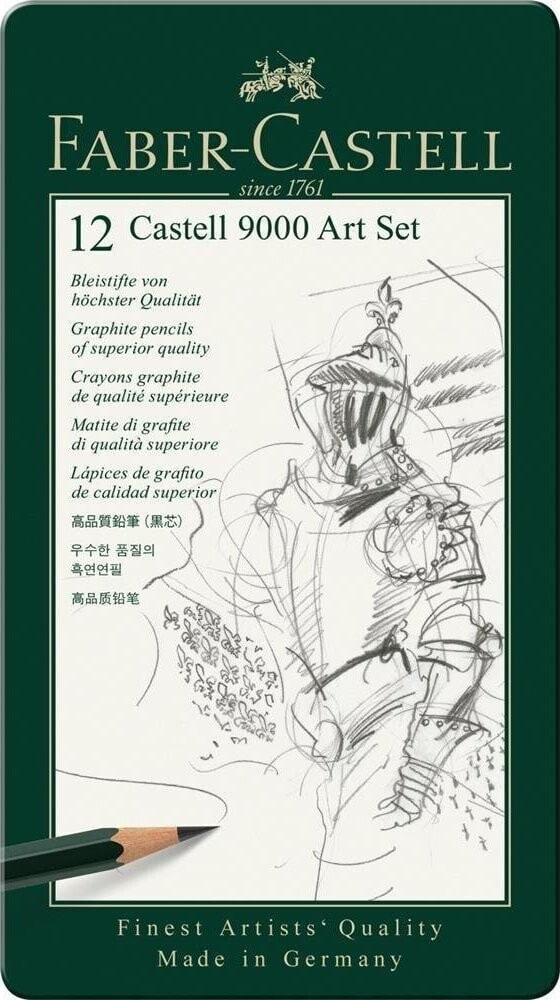 Faber Castell Ołówek Castell 9000 Art 12szt FABER CASTELL