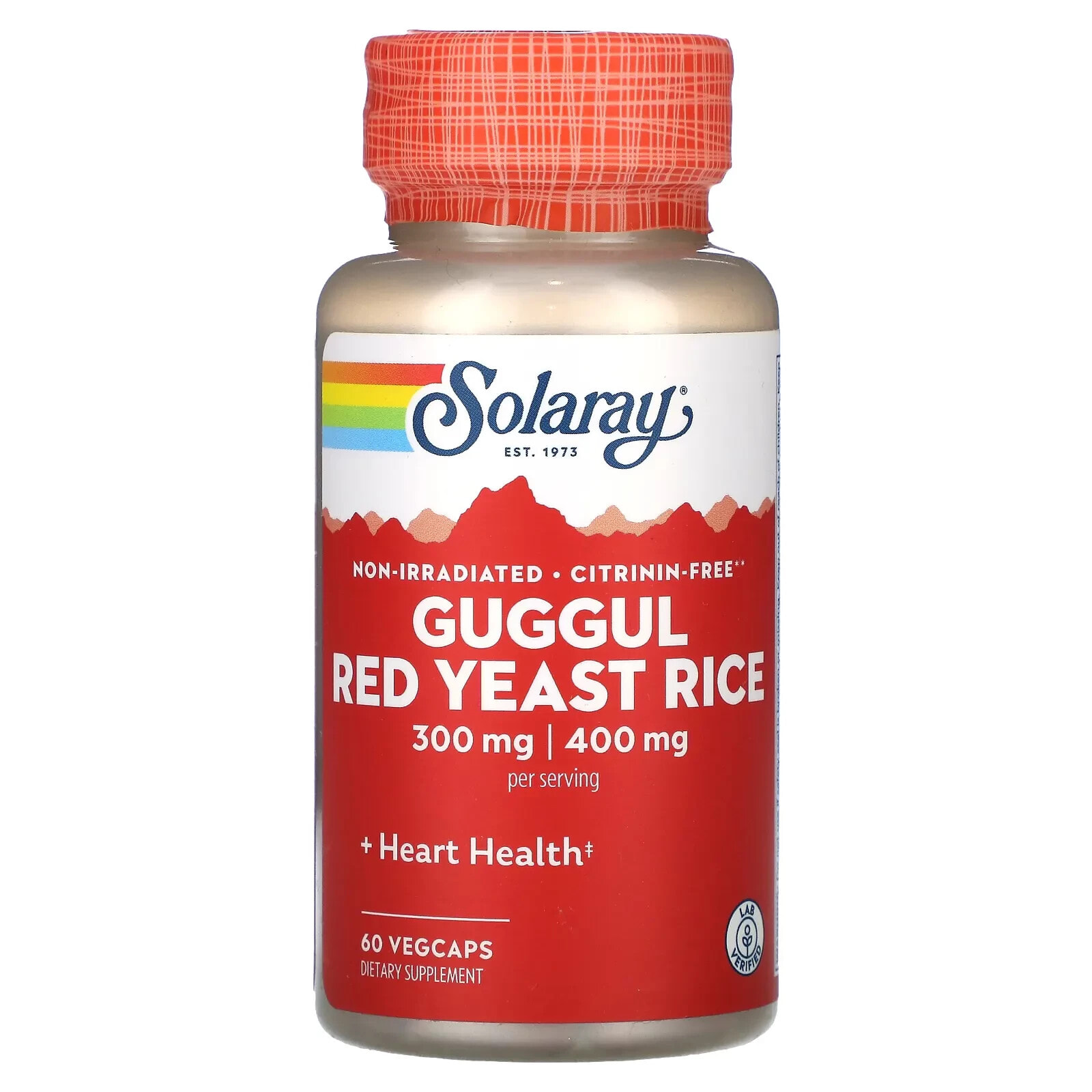 Solaray, Guggul & Red Yeast Rice, 120 VegCaps
