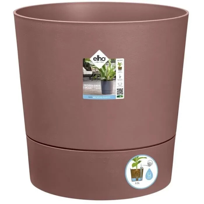 Greensese Aqua Care Greenense Blumentopf - Plastiktank - mit Rollen - 30 - brauner Ton