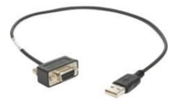 Zebra CBL-58926-05 кабельный разъем/переходник USB A DB9 Черный