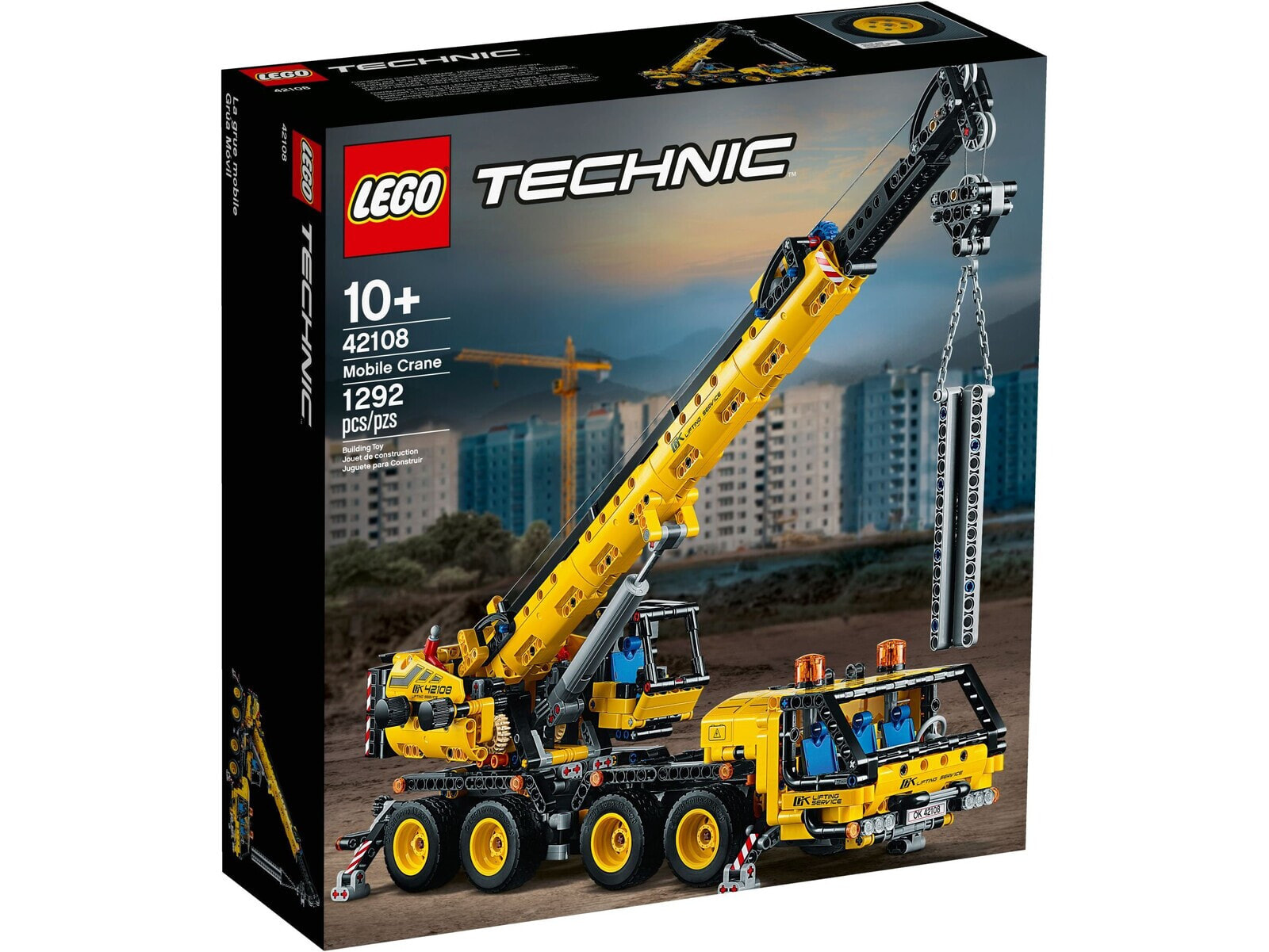 Конструктор Lego Technic, Мобильный кран,42108 — купить недорого с  доставкой, 16120139