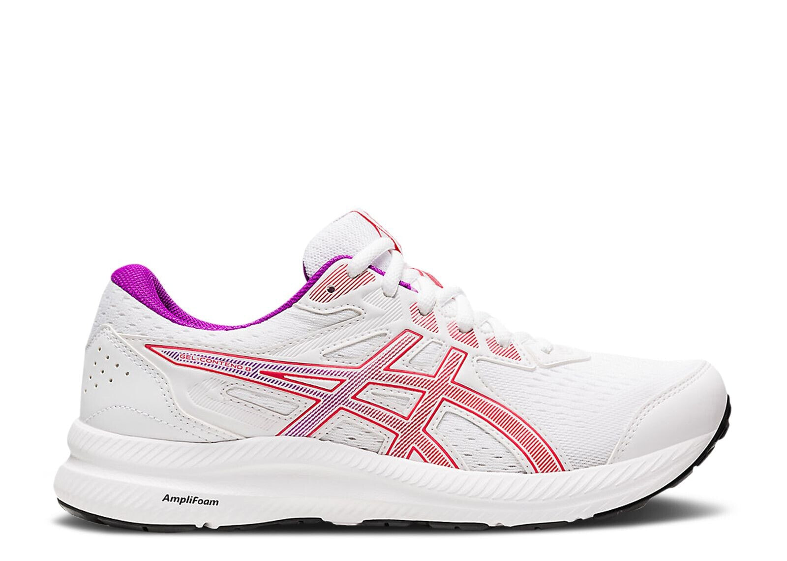 Wmns Gel Contend 8 'White Red Alert'