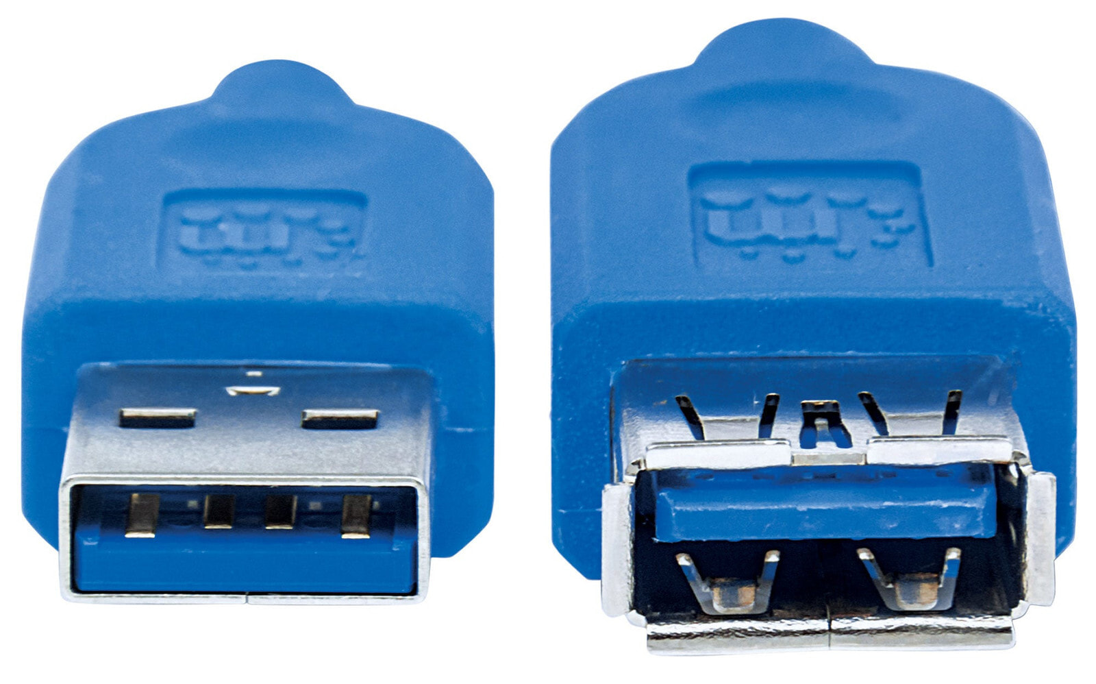 Manhattan 325394 USB кабель 1 m 3.2 Gen 1 (3.1 Gen 1) USB A Синий