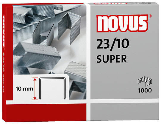 Novus 23/10 SUPER Упаковка скоб 1000 скоб 042-0531