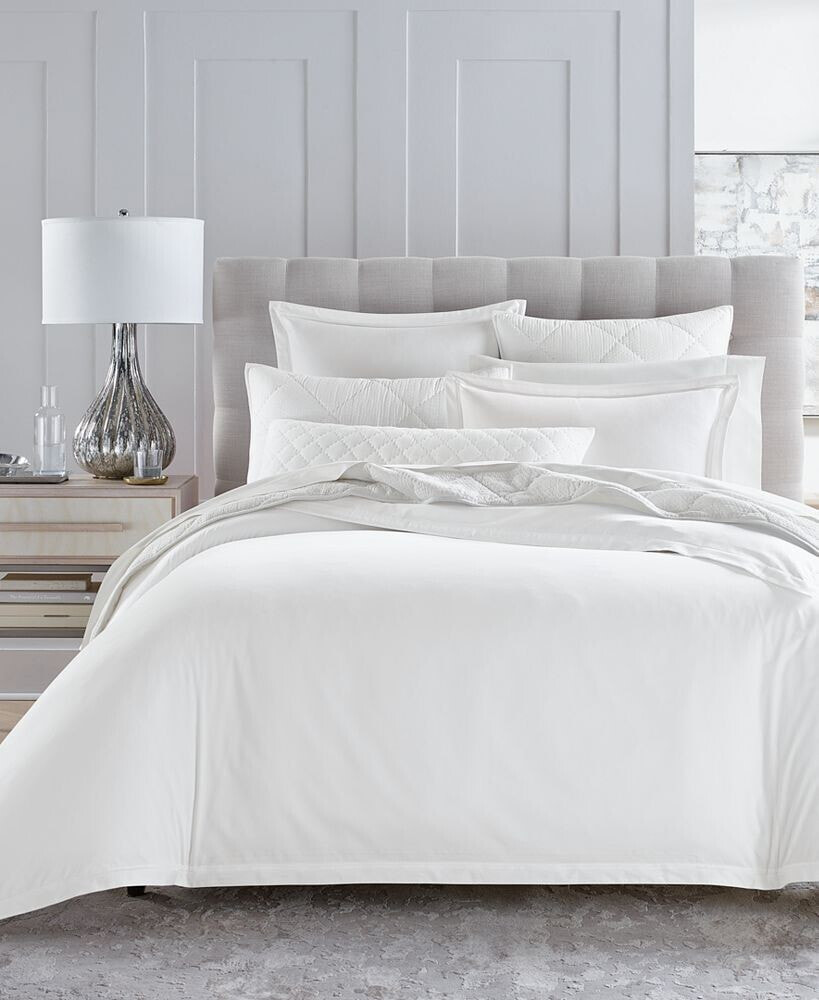 Hotel Collection egyptian Cotton 525-Thread Count 3-Pc. Duvet Cover Set, Full/Queen, Created for Macy's