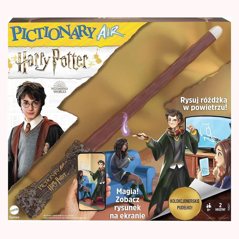 MATTEL GAMES Pictionary air harry potter in polish