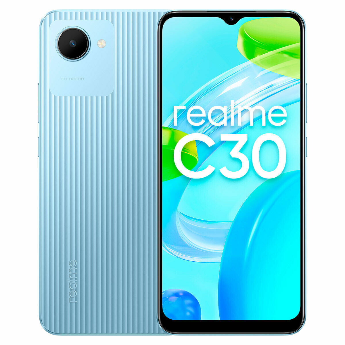 Smartphone Realme C30 3GB 32GB Blue 3 GB RAM Octa Core Unisoc 6,5