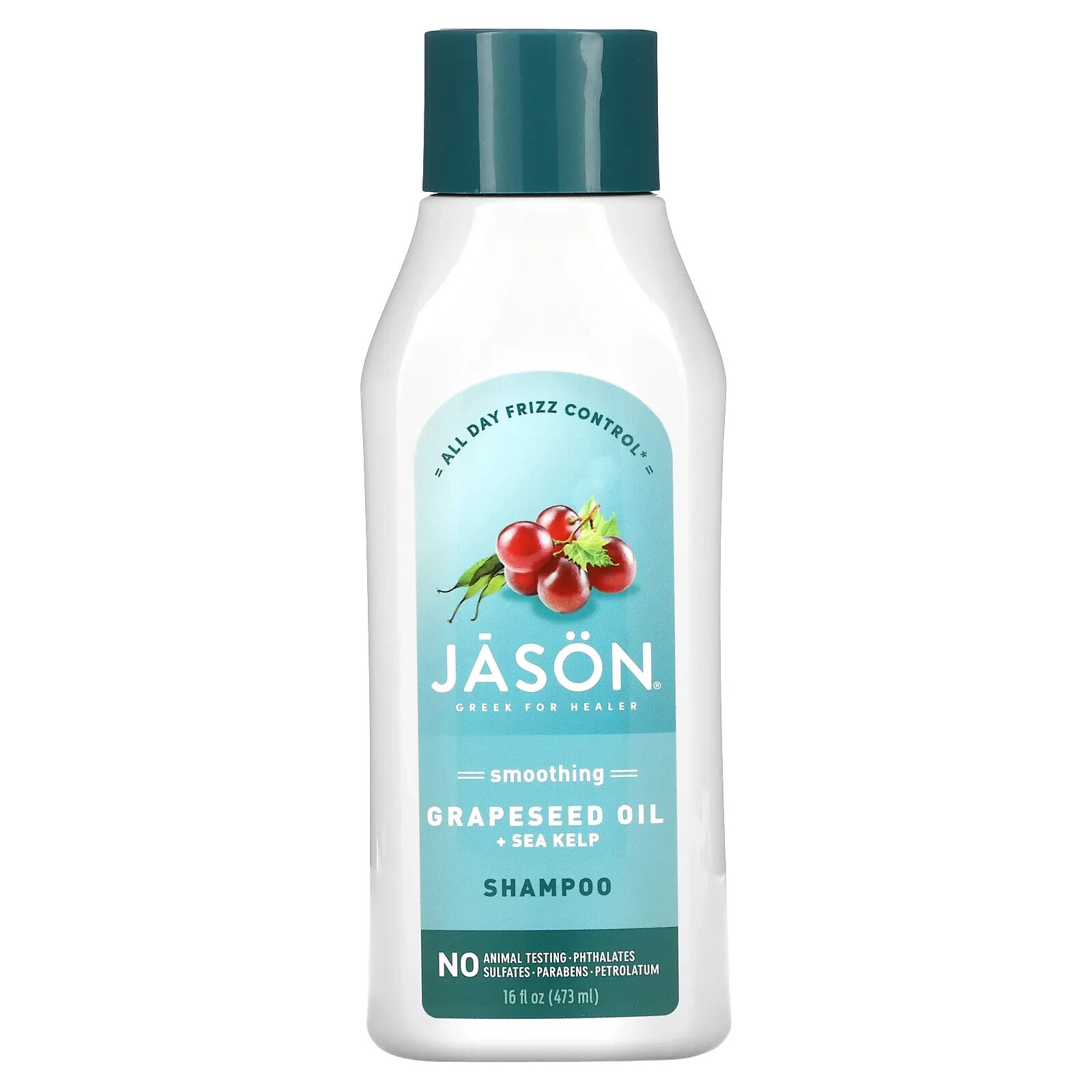 Jason Smoothing Sea Kelp Shampoo Разглаживающий шампунь с маслом виноградных косточек 473 мл