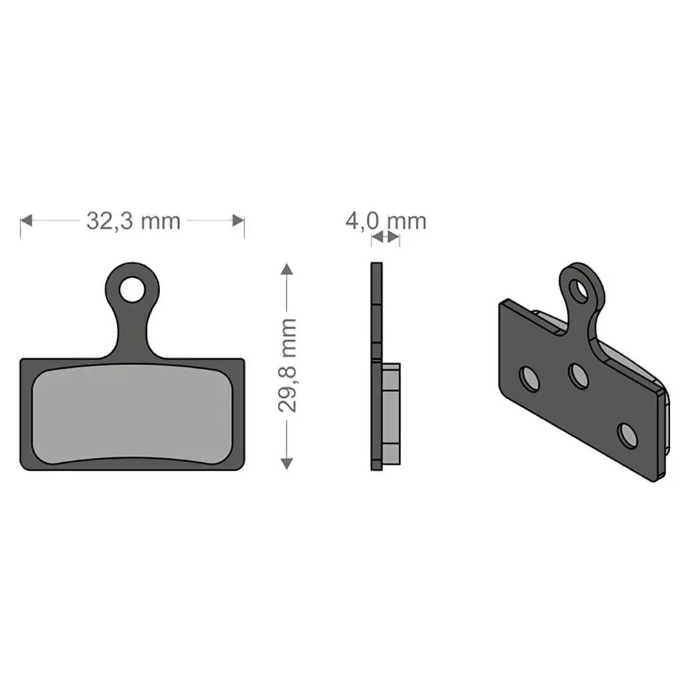 BRENTA CICLO XTR/K-FORCE/MCX1 Shimano/FSA/Rever sintered disc brake pads