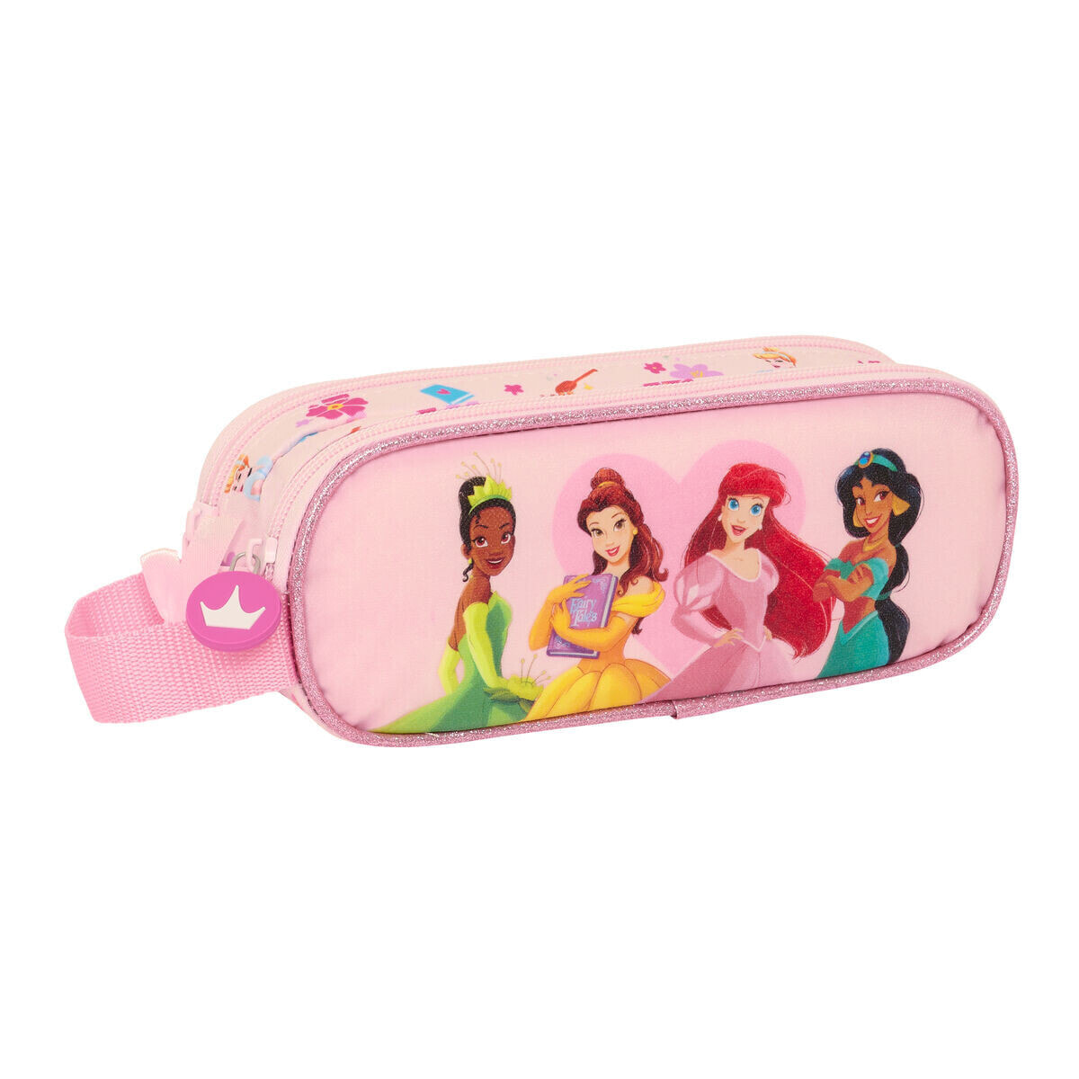 Double Carry-all Disney Princess Summer adventures Pink 21 x 8 x 6 cm