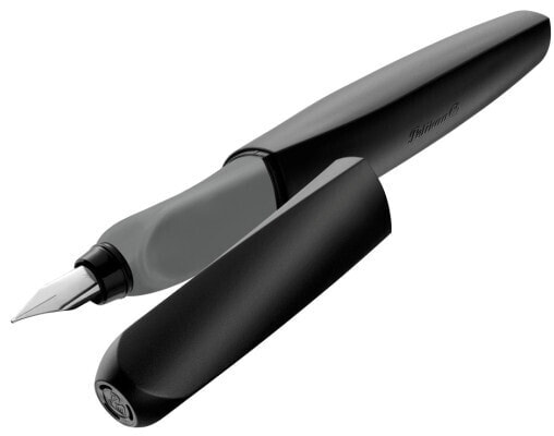 Pelikan 946806 перьевая ручка Черный, Серый Картриджная система наполнения 1 шт