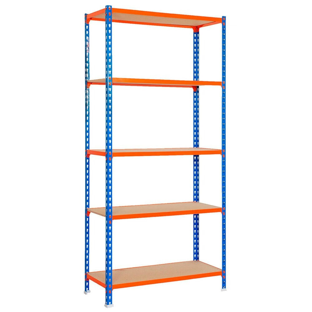 SIMON RACK Maderclick 5/400 Chipboard Screwless Metal Shelving