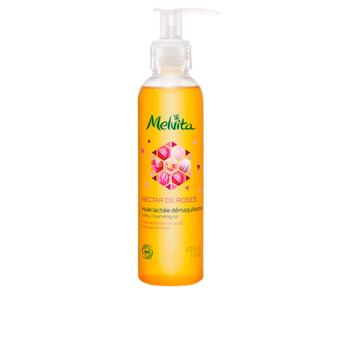 Make-up Remover Oil Nectar de Roses Melvita (145 ml)