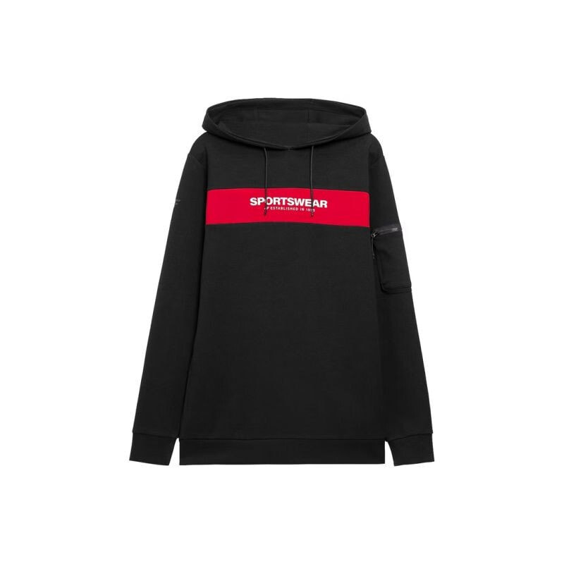 Sweatshirt 4F M H4L22-BLM015 deep black
