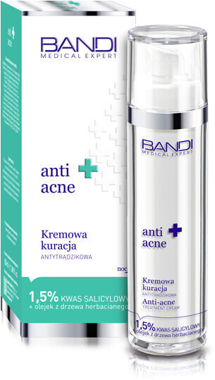 Gesichtscreme gegen Akne mit 1,5% Salicylsäure - Bandi Medical Expert Anti Acne Treatment Cream