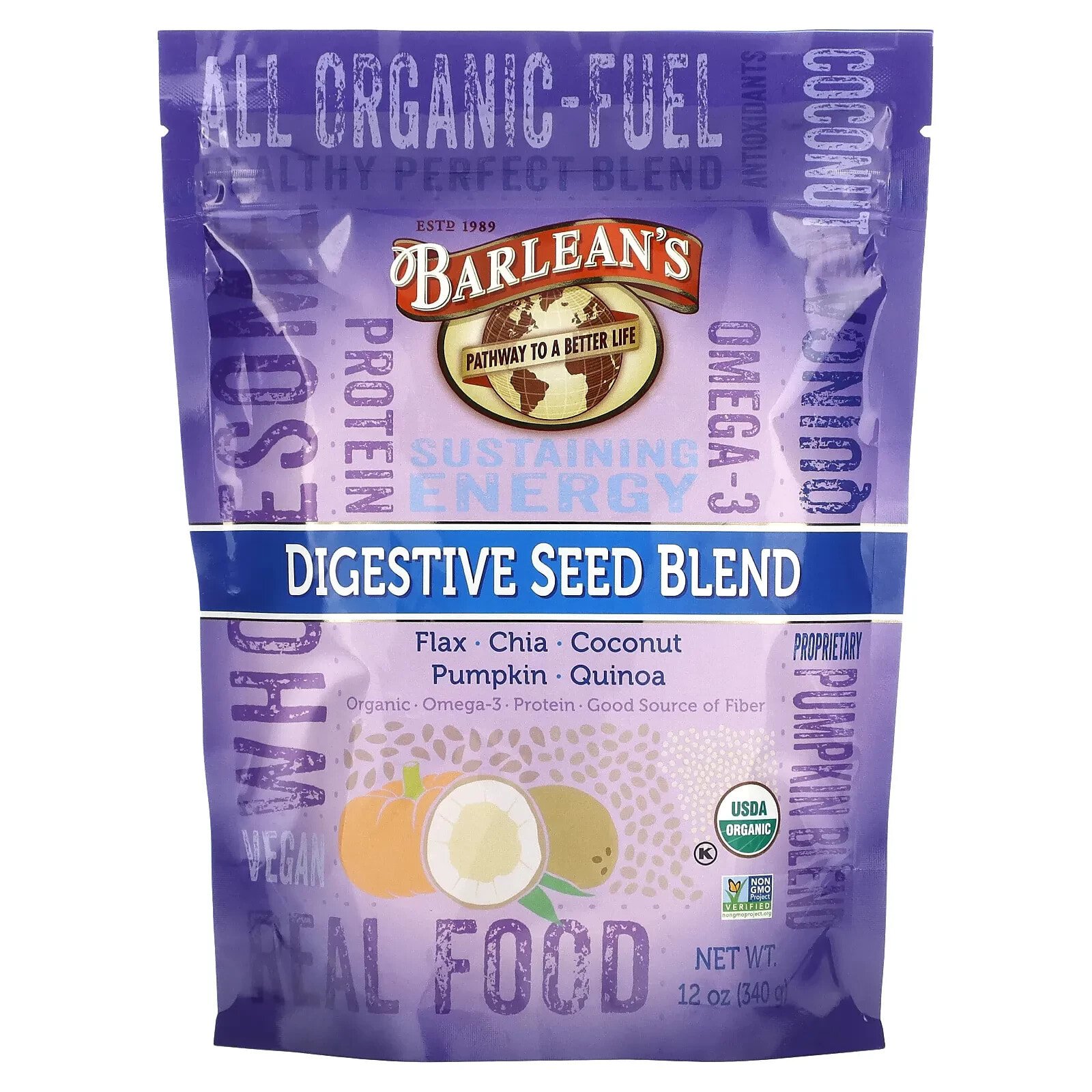 Digestive Seed Blend, 12 oz (340 g)