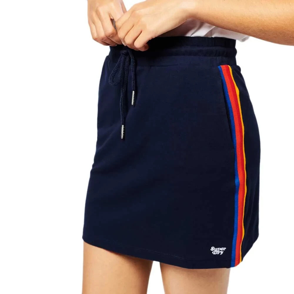 SUPERDRY Vintage Stripe Hockey Skirt