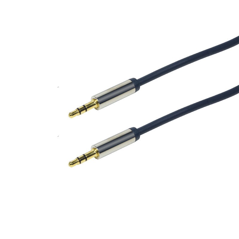 LogiLink 3.5mm - 3.5mm 1m аудио кабель 3,5 мм Синий CA10100