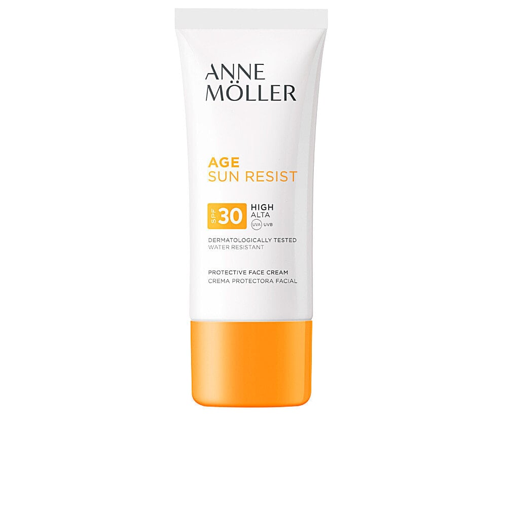 Sunscreen cream against dark spots and skin aging SPF 30 Age Sun Resist ( Protective Face Cream) 50 ml