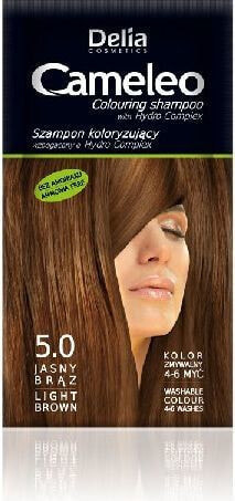 Оттеночное или камуфлирующее средство для волос Delia Cosmetics Cameleo Szampon koloryzujący 5.0 jasny brąz