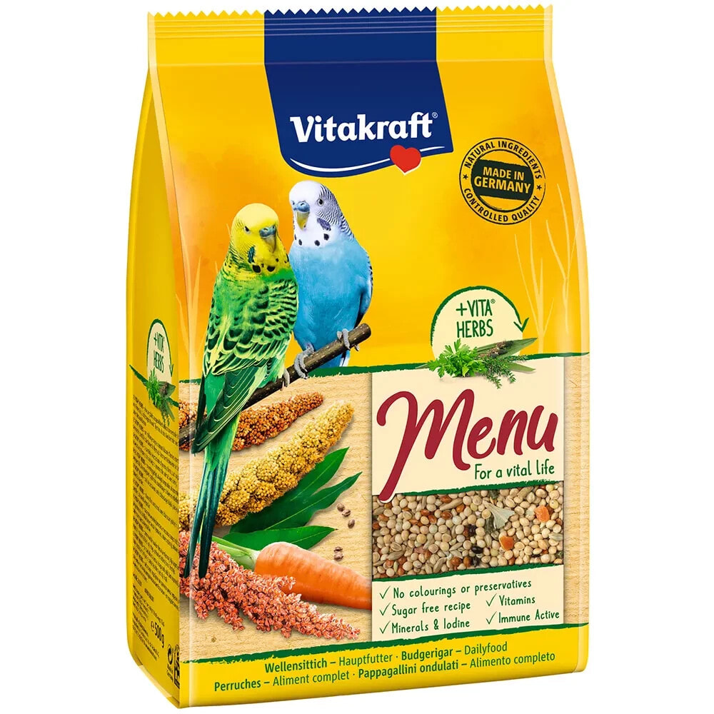 VITAKRAFT Menu 500gr parakeet food