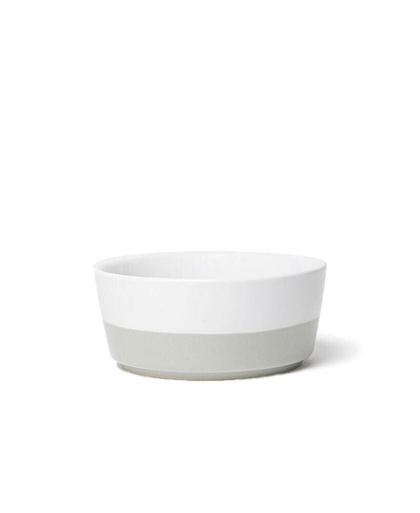 Dog Dipper Bowl Large Light Grey - Large