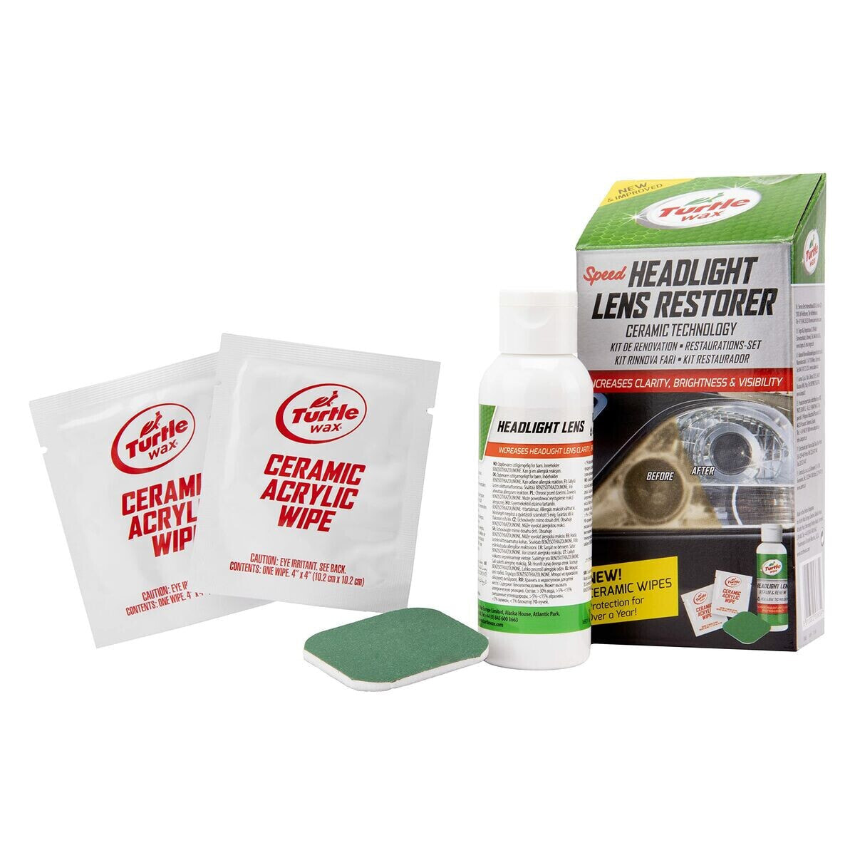 Headlight Restorer Turtle Wax TW53685