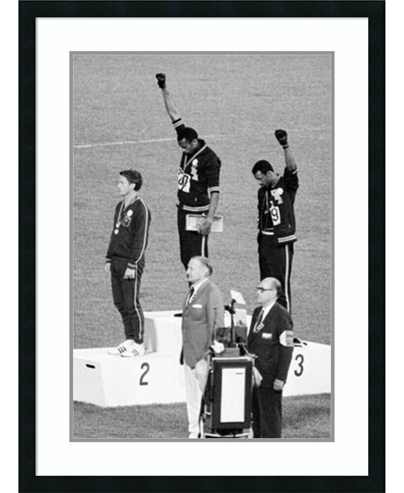 Black Power Medalists, Mexico City, 1968  Framed Art Print