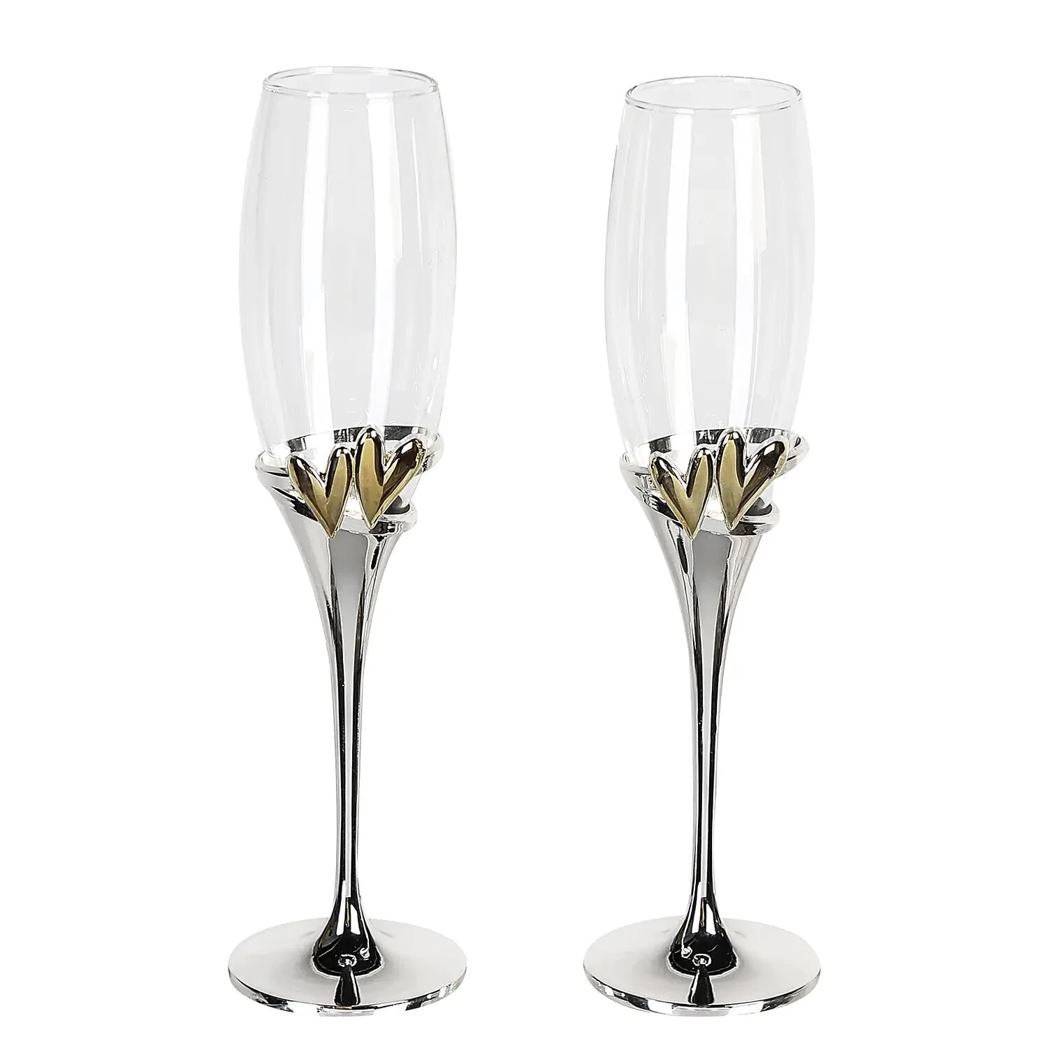 Champagnerglas Goldhearts