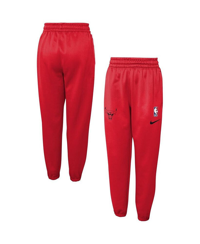 Nike big Boys Red Chicago Bulls Spotlight Performance Pants