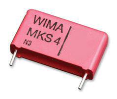 WIMA MKS4J026804B конденсатор Красный Fixed capacitor Постоянный ток