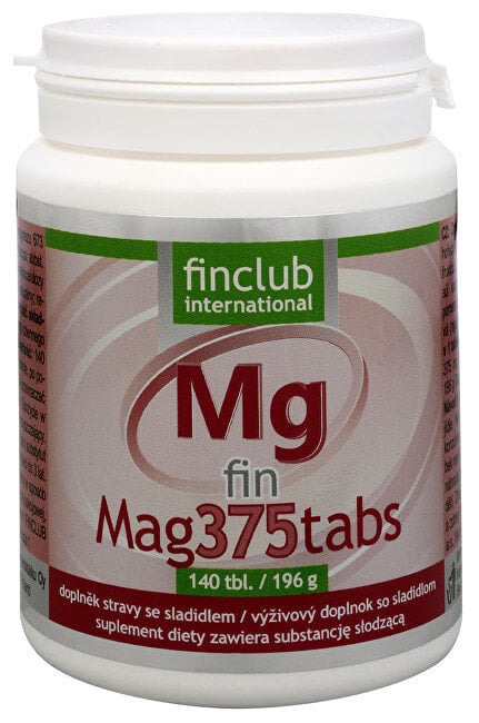 Finclub Fin Mag375tabs Магний 40 таблеток