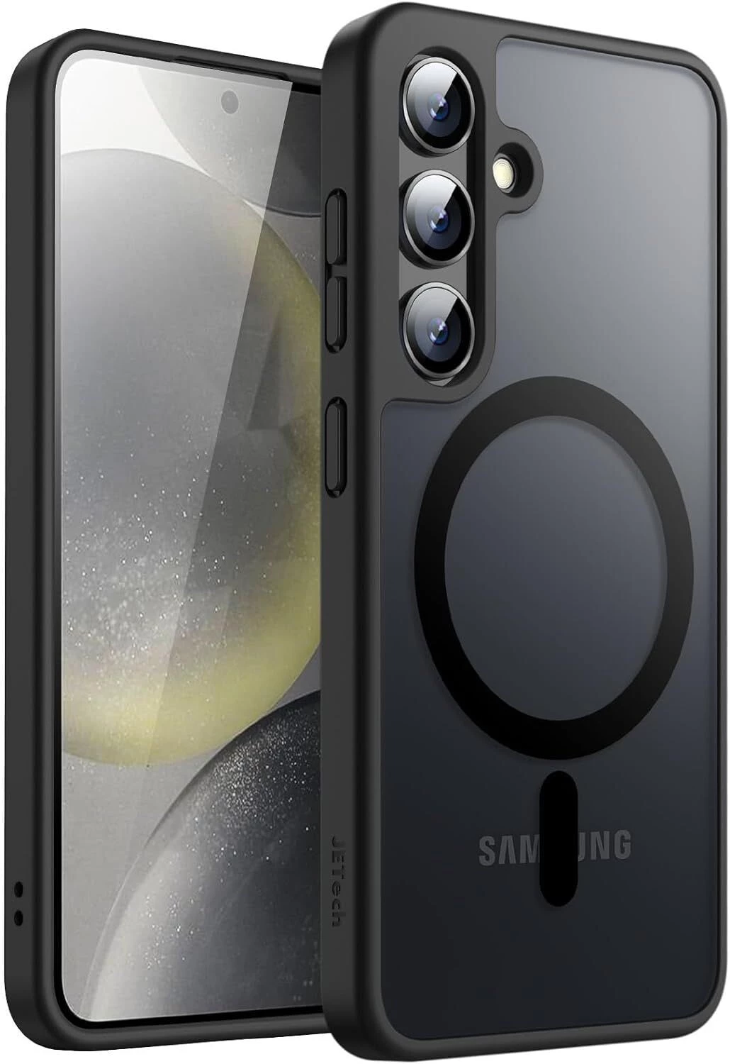 PROTECT SMS24PGRY SAMSUNG S24PLUS SILICON MAGNETIC COVER GRAY + HYDROGEL SCREEEN PROTECTOR