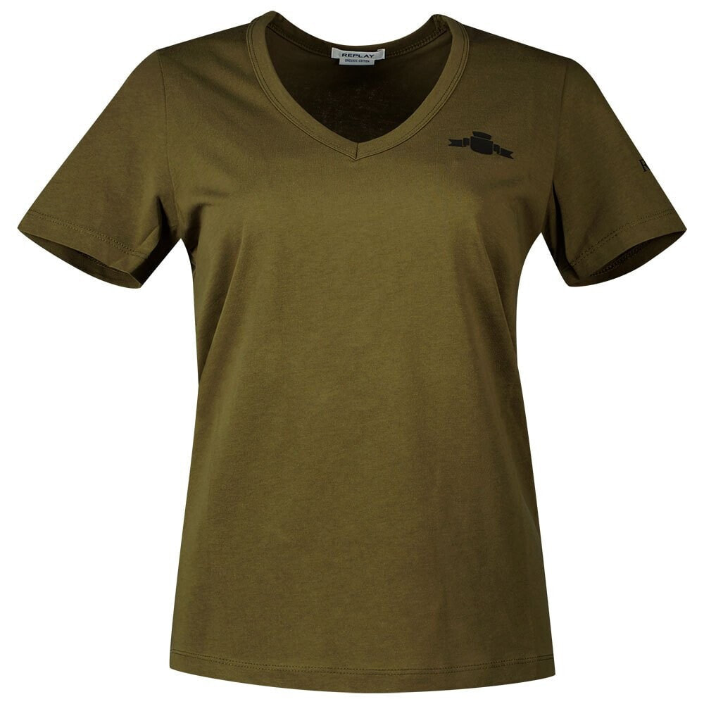 REPLAY W3595B.000.23188P Short Sleeve V Neck T-Shirt